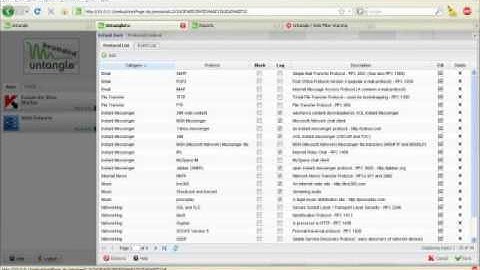 Untangle Protocol Control