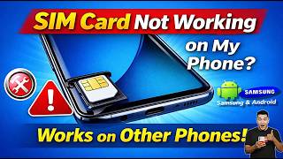 SIM Is Not Working In My Phone But Working In Other Phones Android/Samsung [Fix] || SIM Not Showing