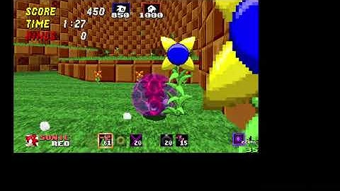 SRB2 v2.2.9 - Multiplayer - Tag part 5., Team Match part 1., Match part 6., CTF part 7. (Long play)