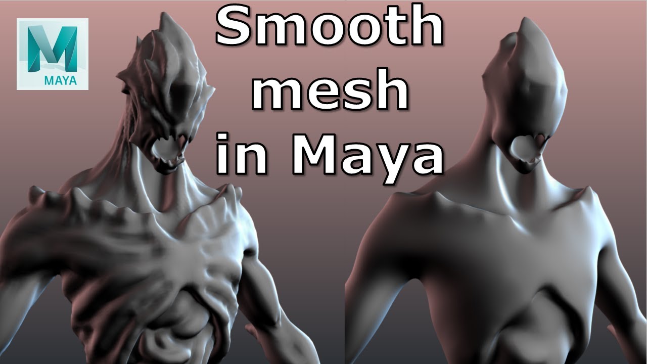 Maya Help, Smooth mesh preview overview