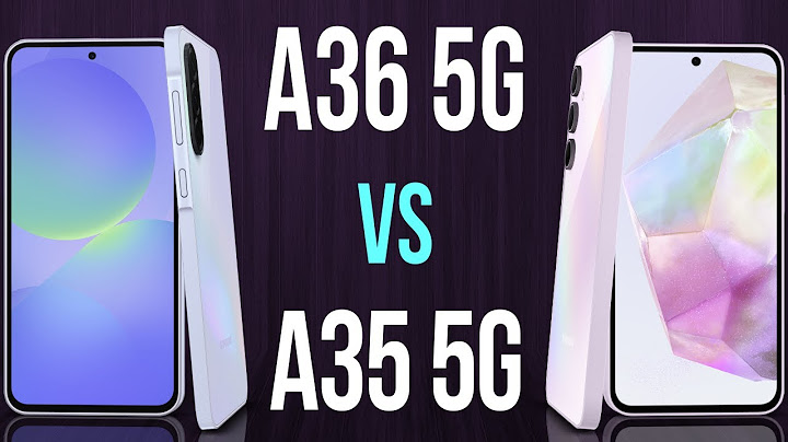 A36 5G vs A35 5G (Comparativo & Preços)