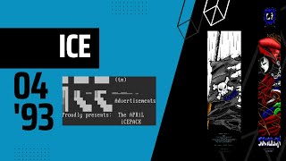 iCE [04/93] iCEPACK Full ANSI/ASCII Art Pack Video #ANSI #ansiart #asciiart