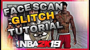 NBA 2K19 FACE SCAN GLITCH TUTORIAL - FACESCAN ANY MASK ANONYMOUS , JOKER , CHUCKY HOW TO