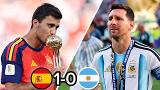 REACCIONES DESDE LA CANCHA España vs Argentina Final Mundial 2026 ¡FERRAN!
