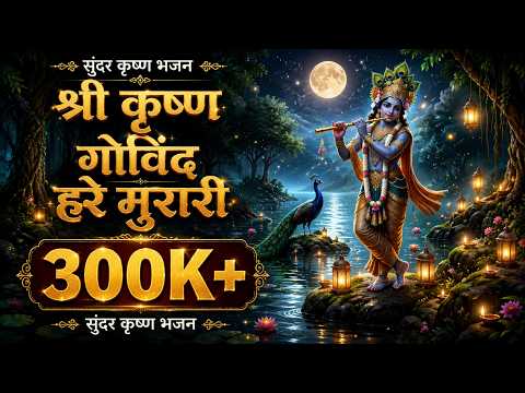 Shri Krishna Govind Hare Murari | Krishna Bhajan | Relaxing Devotional Song | Krishna Bhakti