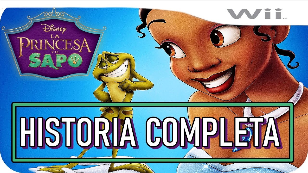 Tiana y el Sapo Juego Completo en Español| Full Game Toda la Historia - La Princesa y el Sapo