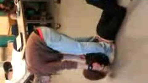 Kenneth and Stine fighting!