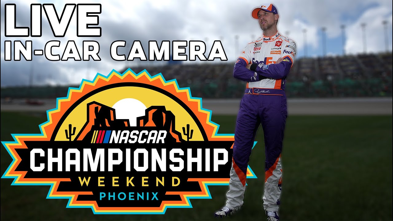 LIVE: Denny Hamlin's Championship 4 in-car Camera from Phoenix Raceway presented by Coca-Cola