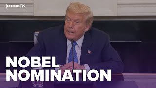 President Trump gains another Nobel Peace Prize nomination