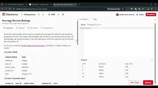Amazon SQL Interview Question   DataLemur [EASY QUESTION]