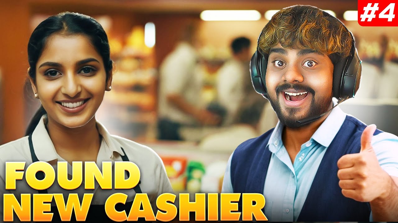 Mana Store Lo Cashier Ni Hire Chesukuna | Super Market Simulator Series | Episode 4 | Sahara YT