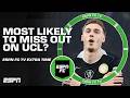 Most Likely To Miss Out On UCL Chelsea Liverpool Or Aston Villa ESPN FC Extra Time