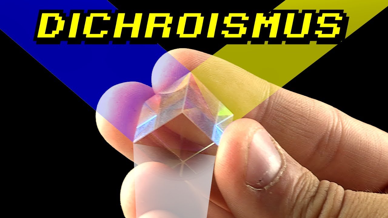 Physikspielzeug - Dichroitischer Würfel