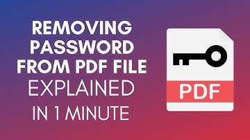 How To Remove Password From PDF File (2025)