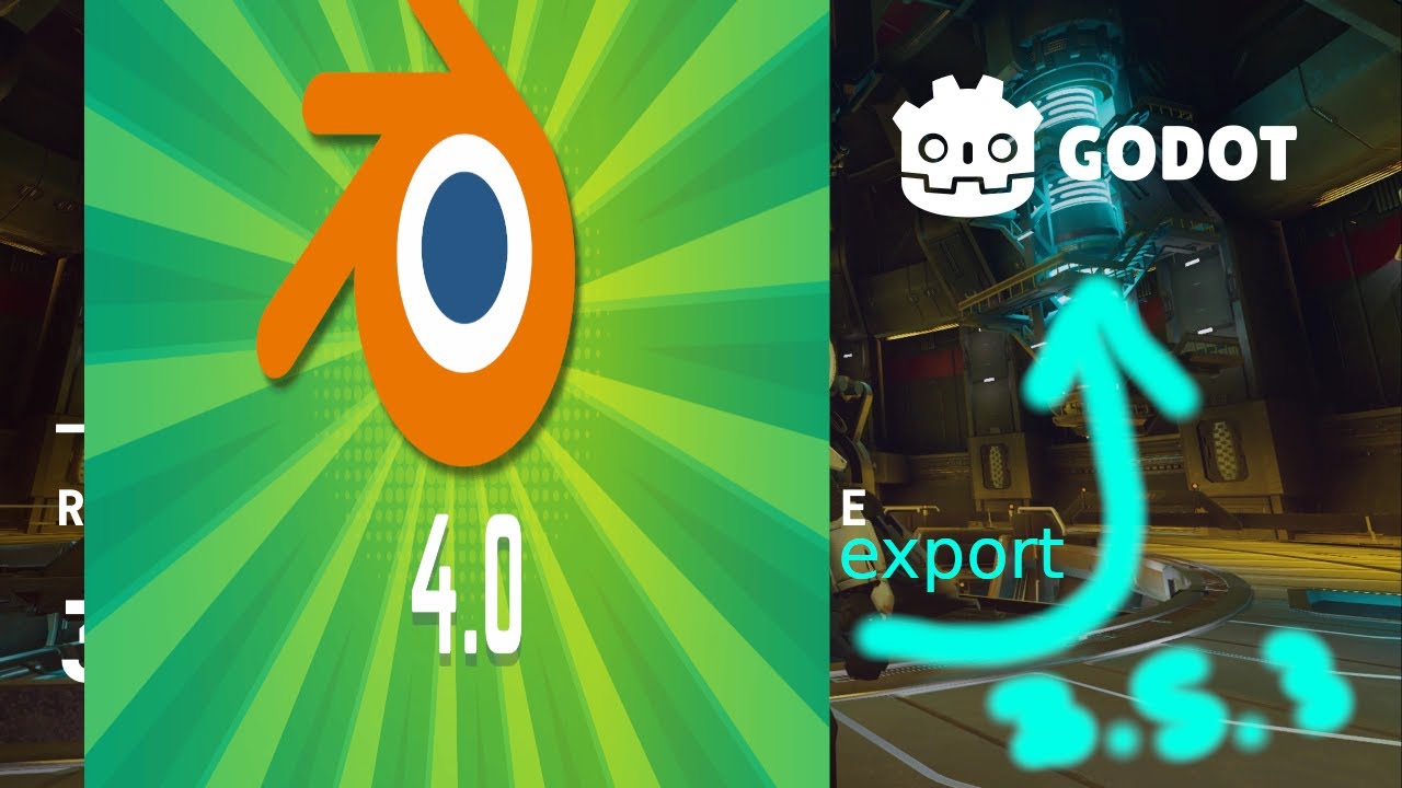 Blender 4 export settings To Godot 3 .glb Modular Char with animations ...