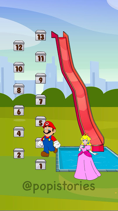 New Perfect Step Challenge - Mario vs Peach | Mario