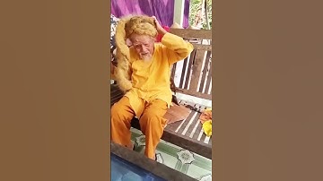 Độc lạ ông cụ có mái tóc dài nhất Việt Nam #shorts