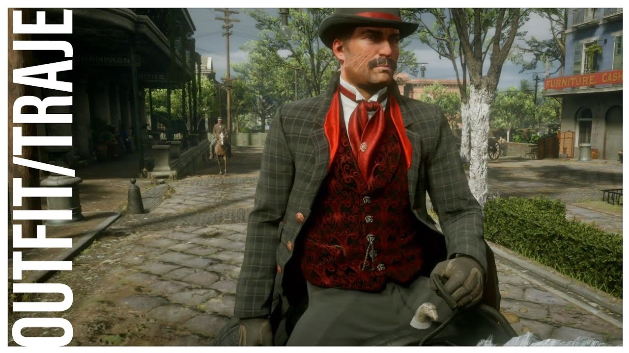 RDR2- GAMBLER OUTFIT | TRAJE DE APOSTADOR | READ DEAD REDEMPTION 2 | -  YouTube