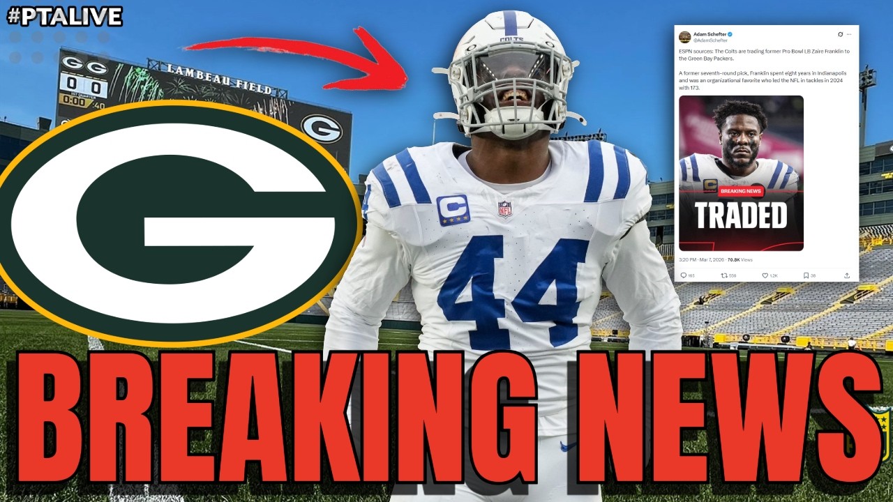 🚨 BREAKING: Green Bay Packers Trading for Pro Bowl LB Zaire Franklin?! Huge Defensive Move!
