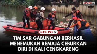 Tim SAR Gabungan Akhirnya Berhasil Menemukan Remaja Ceburkan Diri Di Kali Cengkareng
