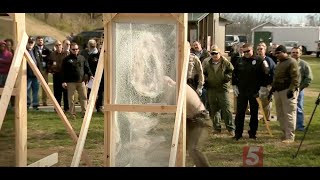 SWAT testing of Crimsafe Security Screens