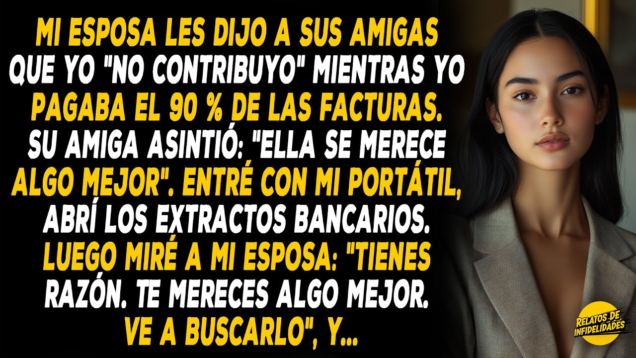 Mi Esposa Afirmó Que Yo No Contribuía A Nuestro Hogar, Pero Mi Calmada Respuesta Lo Cambió Todo...