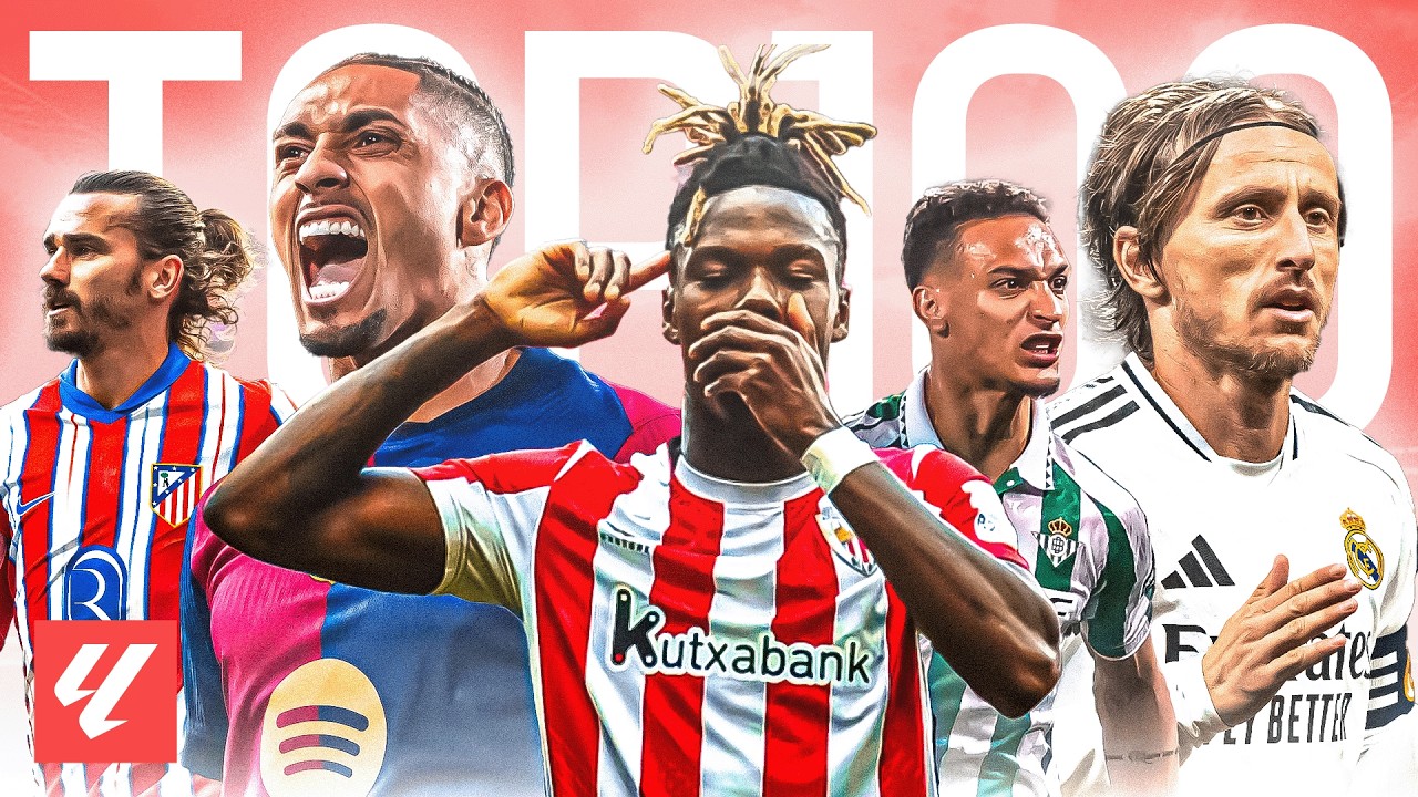¡El TOP 100 GOLES de LALIGA EA SPORTS 2024/25 hasta ahora!