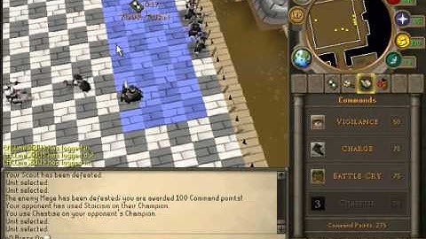 Runescape Conquest Mini-game Guide with Commentary Part 2