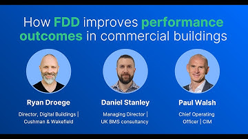 Webinar: How FDD improves building performance outcomes in commercial buildings