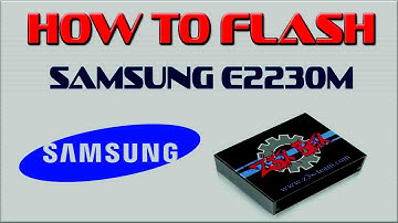 How To Flash Samsung E2230M Easy Process Using Z3X Box