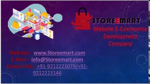 Website E-Commerce Development Company - StoreEmart