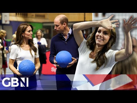 Kate Middleton and Will go HEAD TO HEAD during netball match in adorable moment