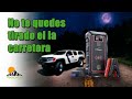 Cómo arrancar el coche cuando te quedas sin batería y estas solo en la carretera