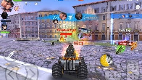 Overload: MOBA Car Shooting Android Gameplay ᴴᴰ (By Suga Studio) - Multiplayer Battle - Free Games