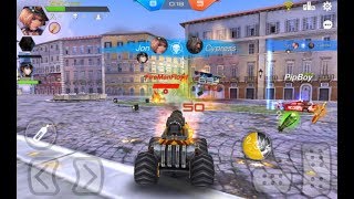 Overload: MOBA Car Shooting Android Gameplay ᴴᴰ (By Suga Studio) - Multiplayer Battle - Free Games screenshot 5