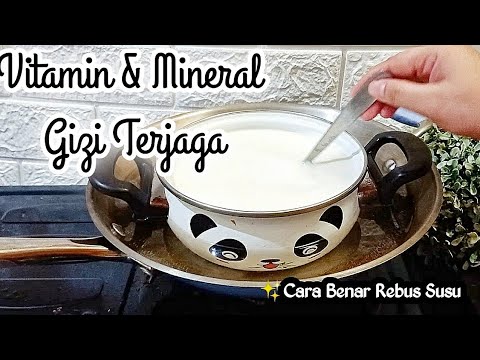 Cara Mengolah Susu Murni