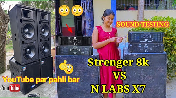 Strenger spb 8k Amplifier Sound check ✅  Strenger 8k Amplifier// N LABS x7 ✅#dj @VkiVan