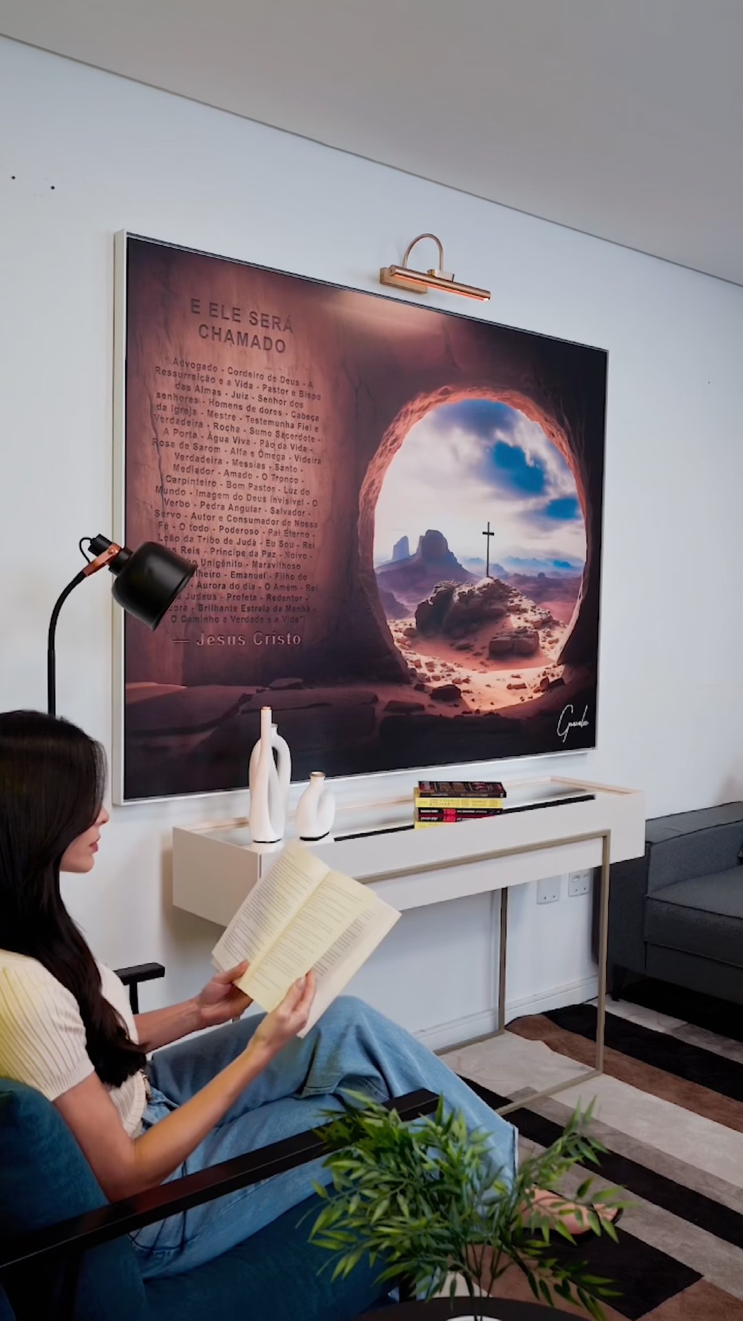 Depoimento de Quadros Decorativos em vídeo
