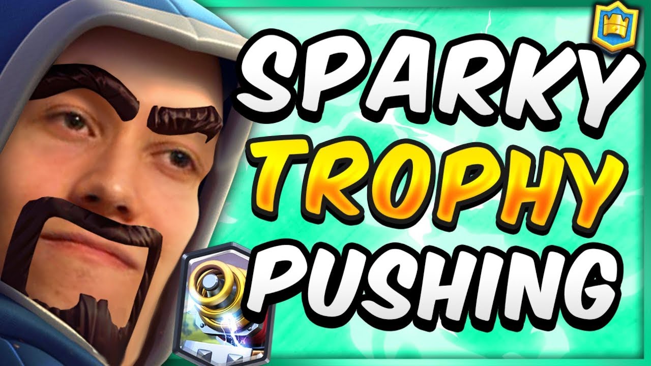 GANHE FACIL USANDO O MAIS NOVO DECK DE SPARKY DO CLASH ROYALE! 