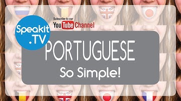 PORTUGUESE - So simple! | Preface and Introduction | Speakit.tv (51009-00)