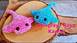 Plush Stingray Step by Step (EN-ES Pattern)