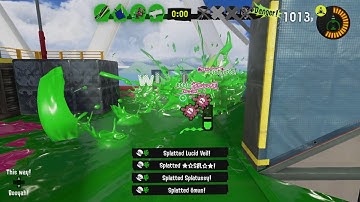 7 Splat Bomb kills in 25 seconds + the other POVs - Splatoon 3