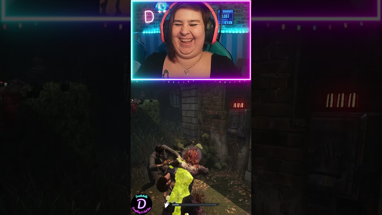 Just stood in the middle |  #twitch #girlgamer #dbd #silly #funny #clips #deadbydaylight #shorts