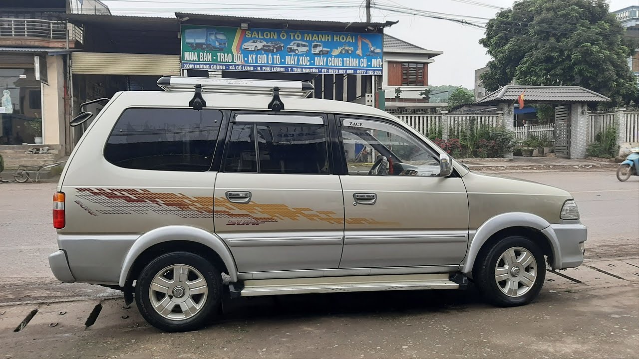 Toyota Zace Surf 7 Chỗ Bản Cao Cấp Đời 2005 Tiết Kiệm - Bền Gía Chỉ Nhô ...