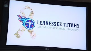 Titans Host Military Appreciation Luncheon for Season Ticket Members