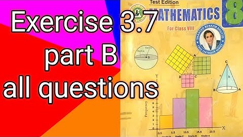#Maths Class 8 | Unit 3 | Exercise 3.7 | Part B |   Sindh Textbook board All questions| Q. 2 all