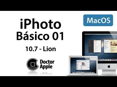 Curso Apple Mac - Organizar fotografias, catalogar e editar no iPhoto