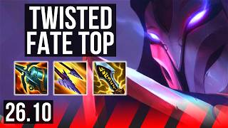 TWISTED FATE vs MORDEKAISER (TOP) | Lethal Tempo | EUW Diamond | 26.10