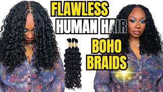 Human Hair Boho Braids Ft. Lalula Hair