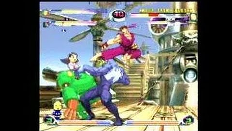 Marvel vs. Capcom 2: New Age of Heroes Dreamcast
